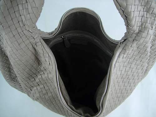 Bottega Veneta 'Belly Veneta' Hobo Bag 9620 grey - Click Image to Close